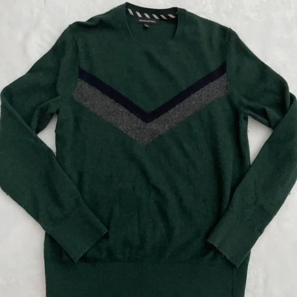 Banana Republic Merino Wool Blend Sweater Women's M Workwear Fall Cozy Career - Picture 1 of 4